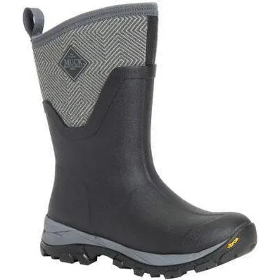 Muck Women's Arctic Ice AGAT Mid Waterproof Outdoor Boot - Black - ASVMA-101