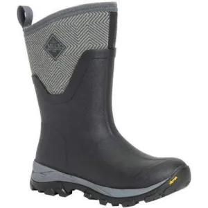 Muck Women's Arctic Ice AGAT Mid Waterproof Outdoor Boot - Black - ASVMA-101