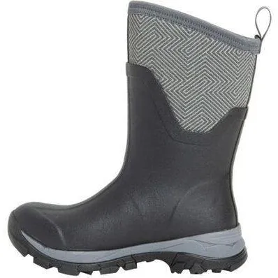 Muck Women's Arctic Ice AGAT Mid Waterproof Outdoor Boot - Black - ASVMA-101