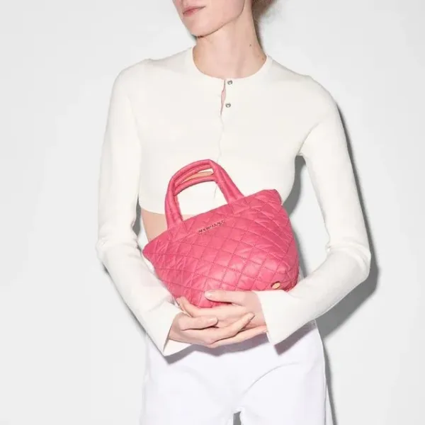 MZ Wallace Micro Metro Tote in Zinnia