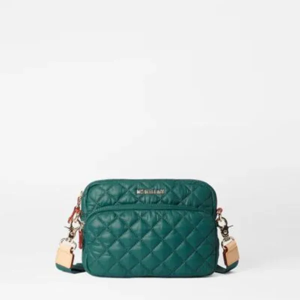 MZ Wallace Small Metro Camera Bag in Emerald