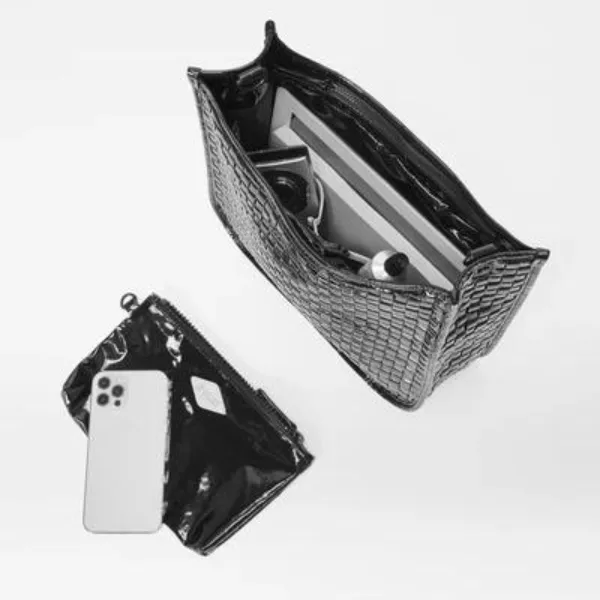 MZ Wallace Woven Box Crossbody in Magnet