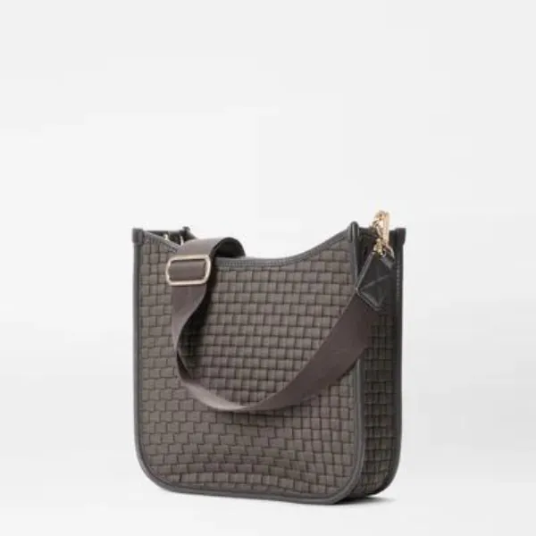 MZ Wallace Woven Box Crossbody in Magnet