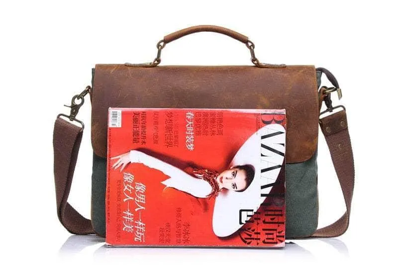 Nesitu Vintage Messenger Carry Bag