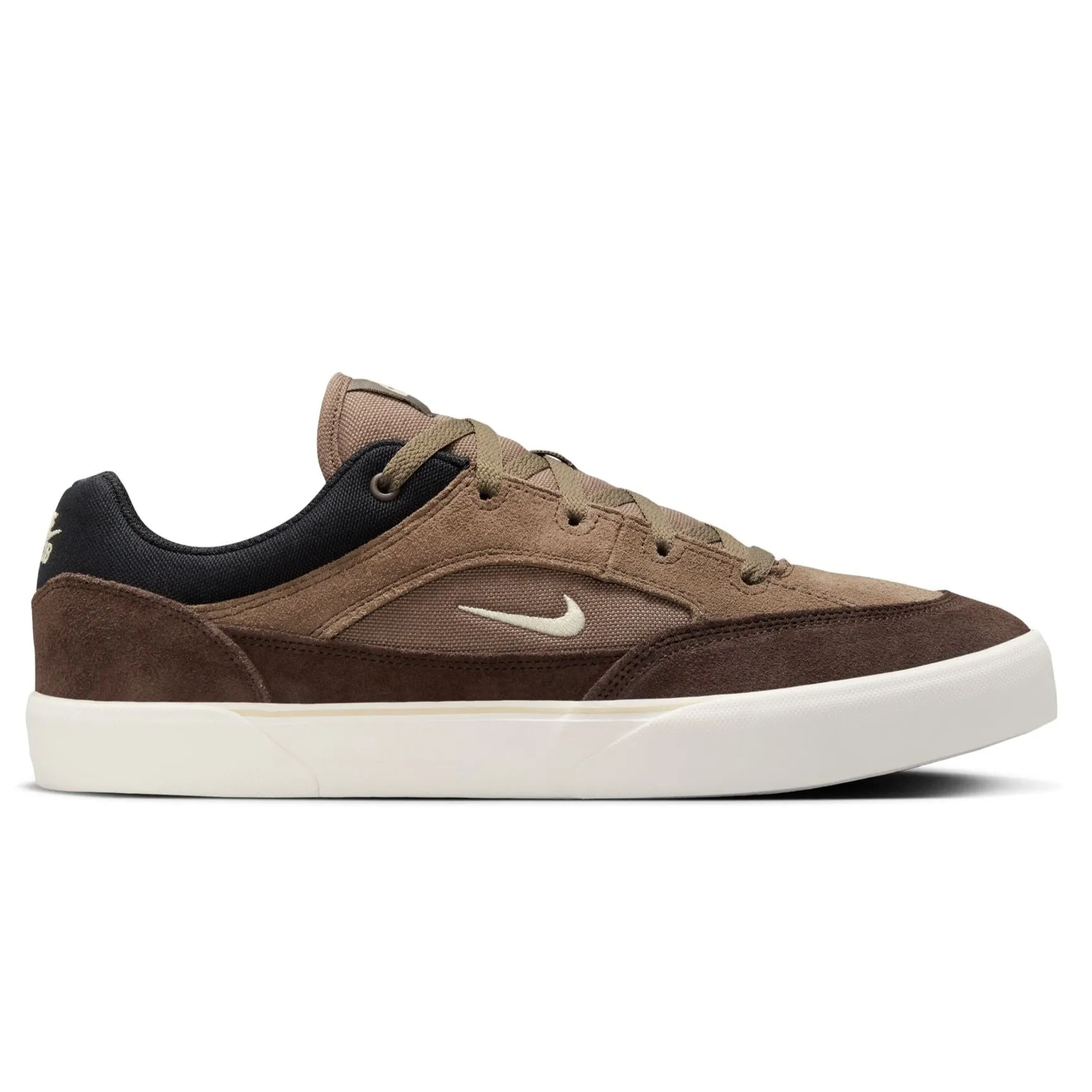 Nike SB Malor Skate Shoe - Ironstone/Light Khaki-Baroque Brown-Black