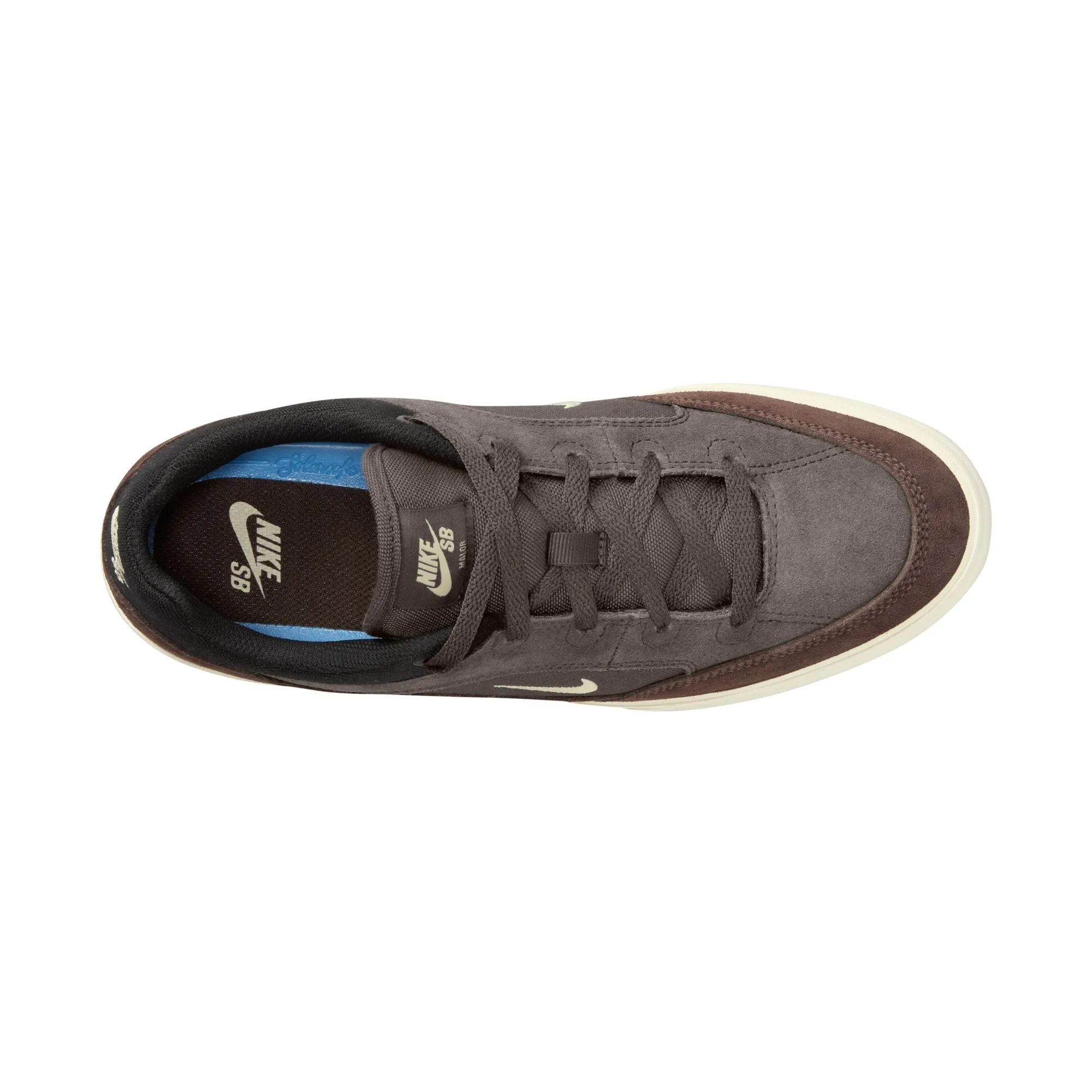 Nike SB Malor Skate Shoe - Ironstone/Light Khaki-Baroque Brown-Black