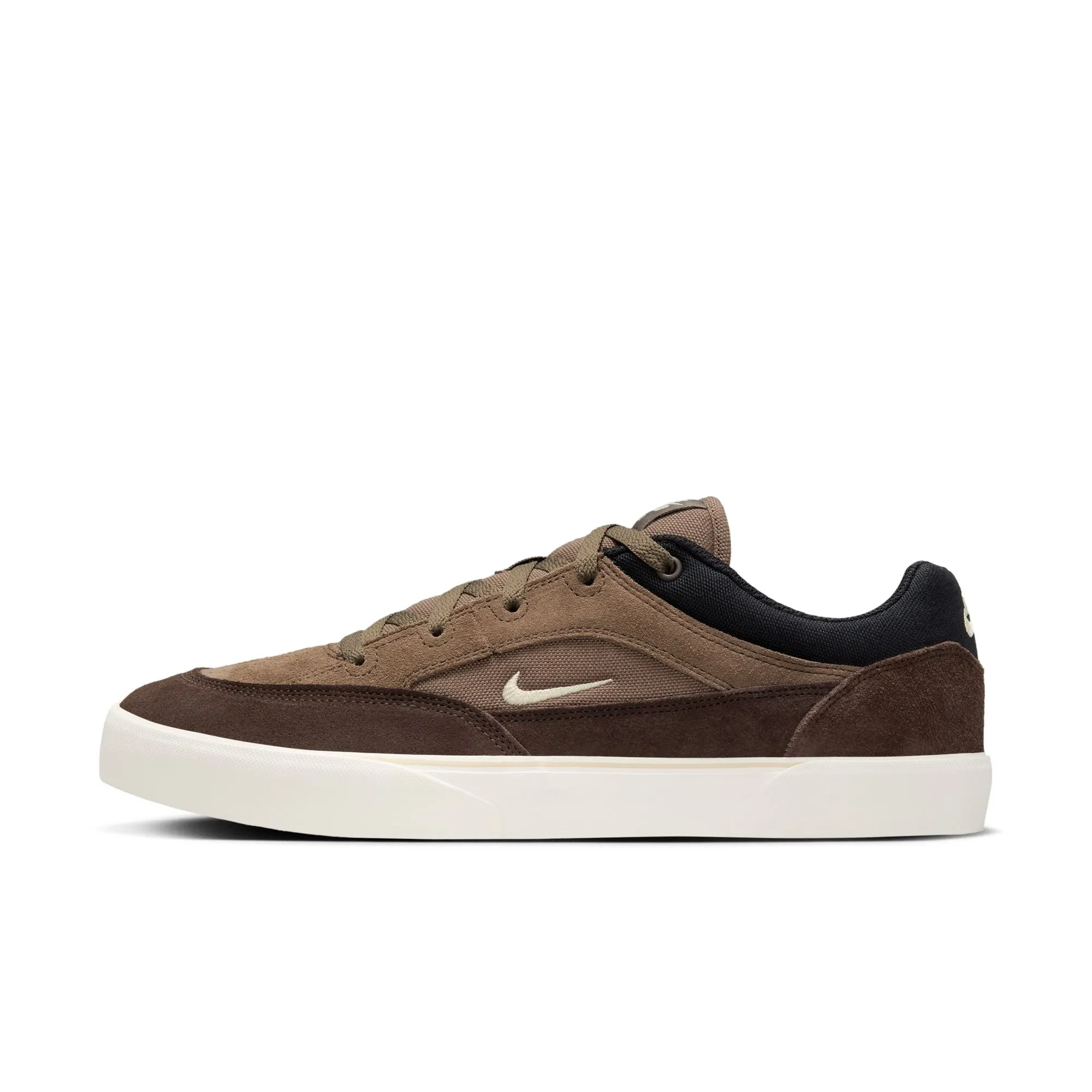 Nike SB Malor Skate Shoe - Ironstone/Light Khaki-Baroque Brown-Black