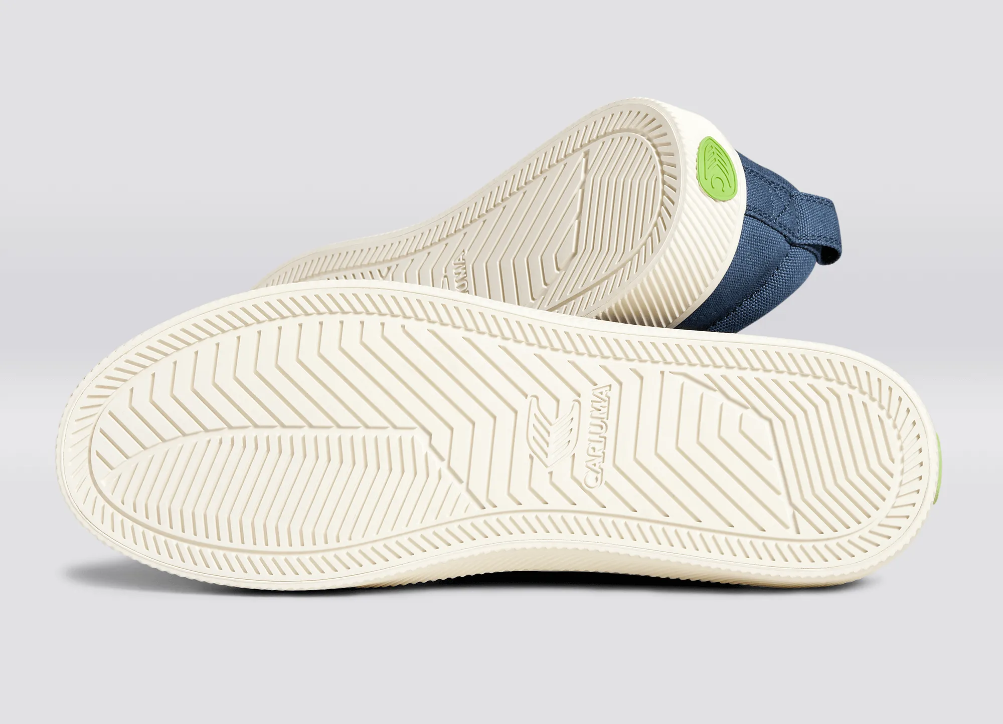 OCA Low Shadow Blue Canvas Sneaker Women