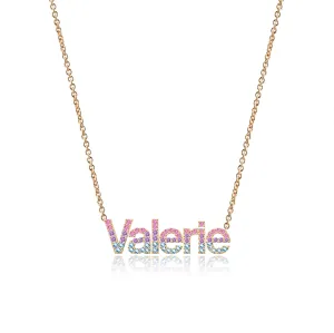 Ombre Name Necklace