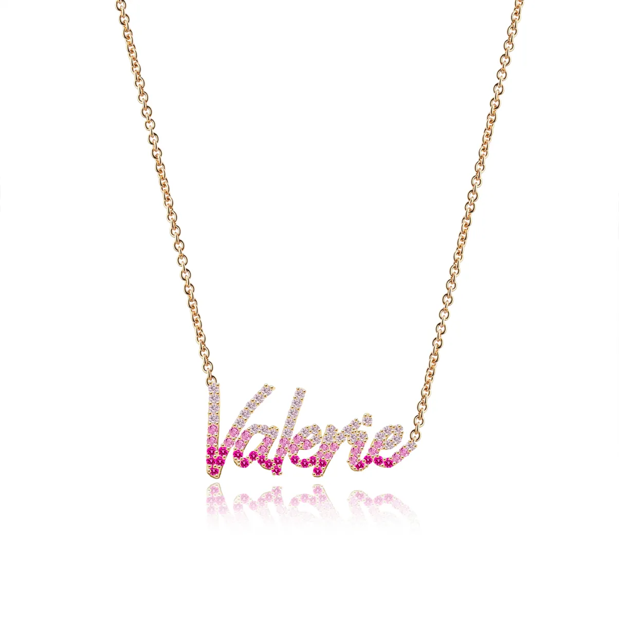 Ombre Name Necklace