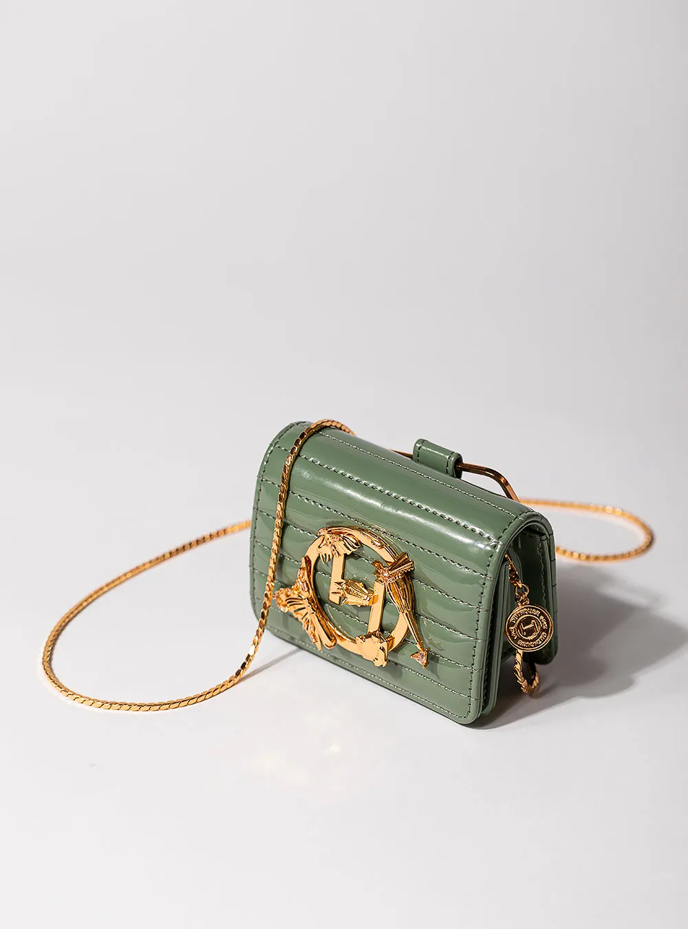 Outhouse   -   Sling Bag The Oh V Furbie - Fern Green