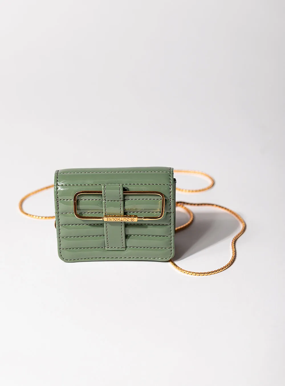Outhouse   -   Sling Bag The Oh V Furbie - Fern Green