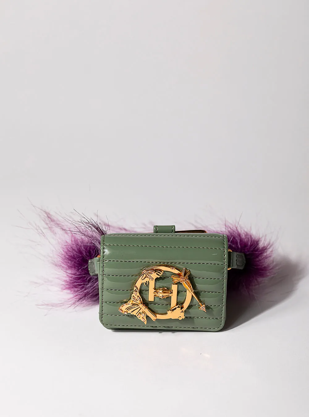 Outhouse   -   Sling Bag The Oh V Furbie - Fern Green