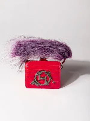 Outhouse   -   Sling Bag The Oh V Furbie - Scarlet Red