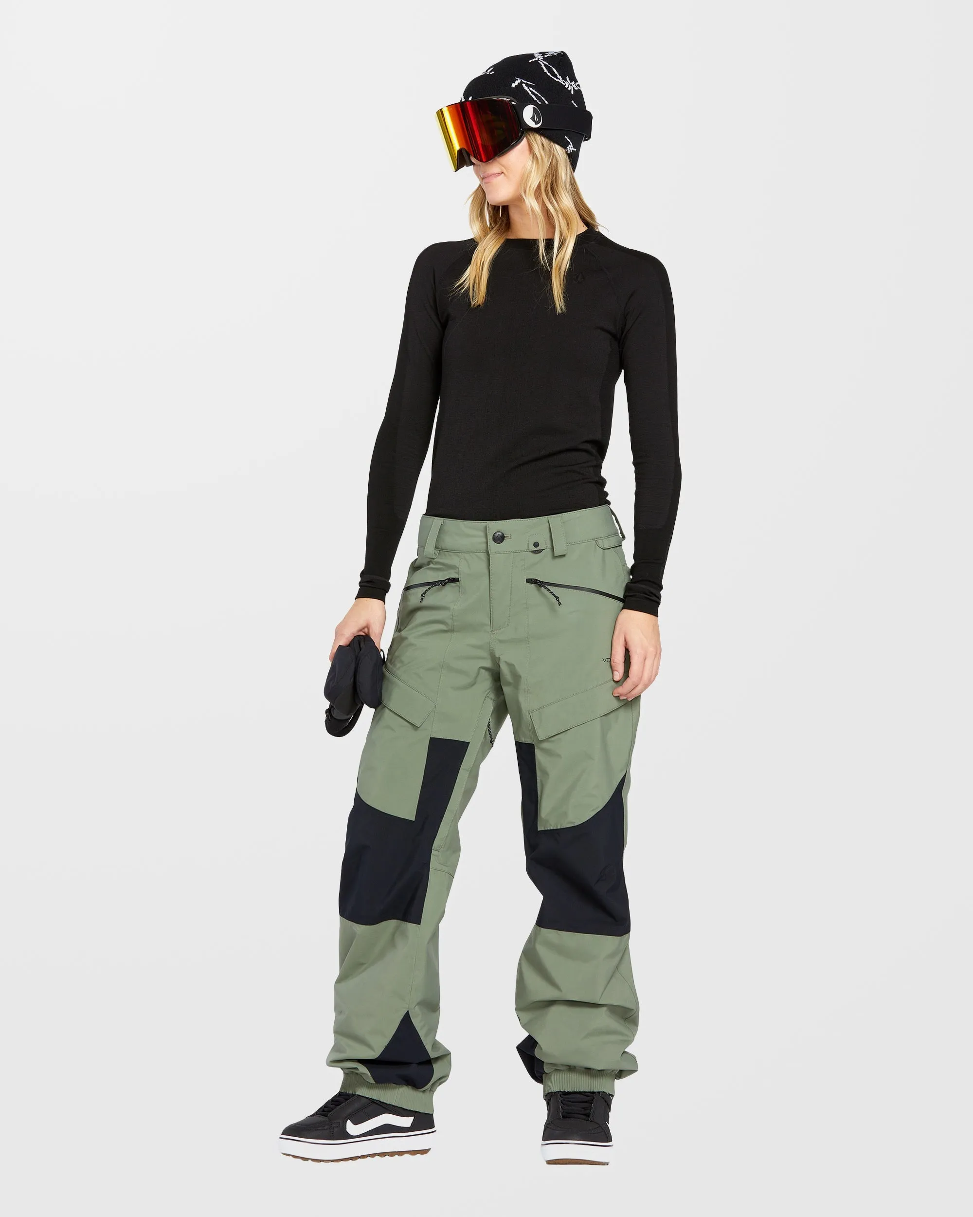 Pantalon V.Co At Stretch Gore-Tex - Lichen Green