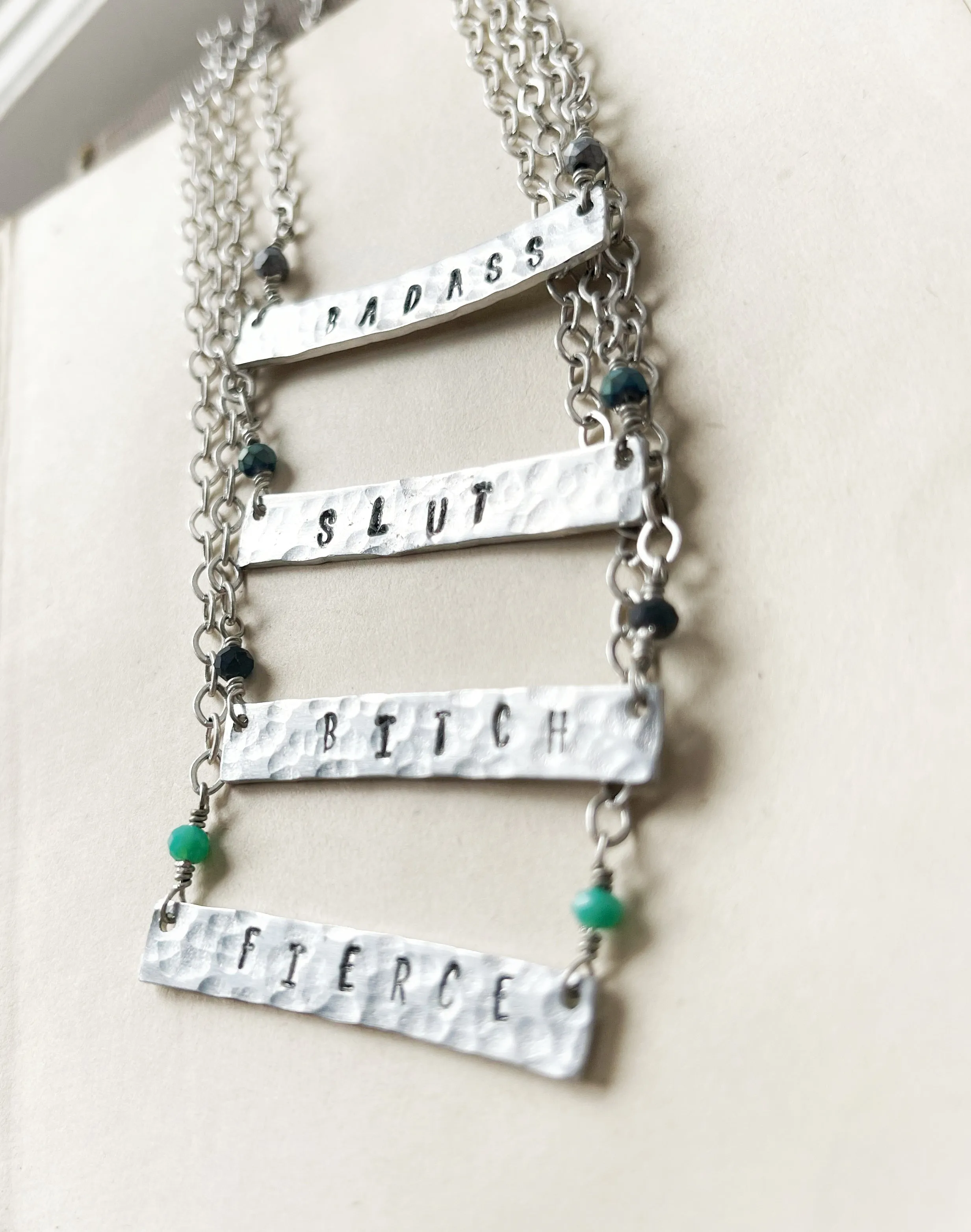 Personalized | Custom Word Necklaces