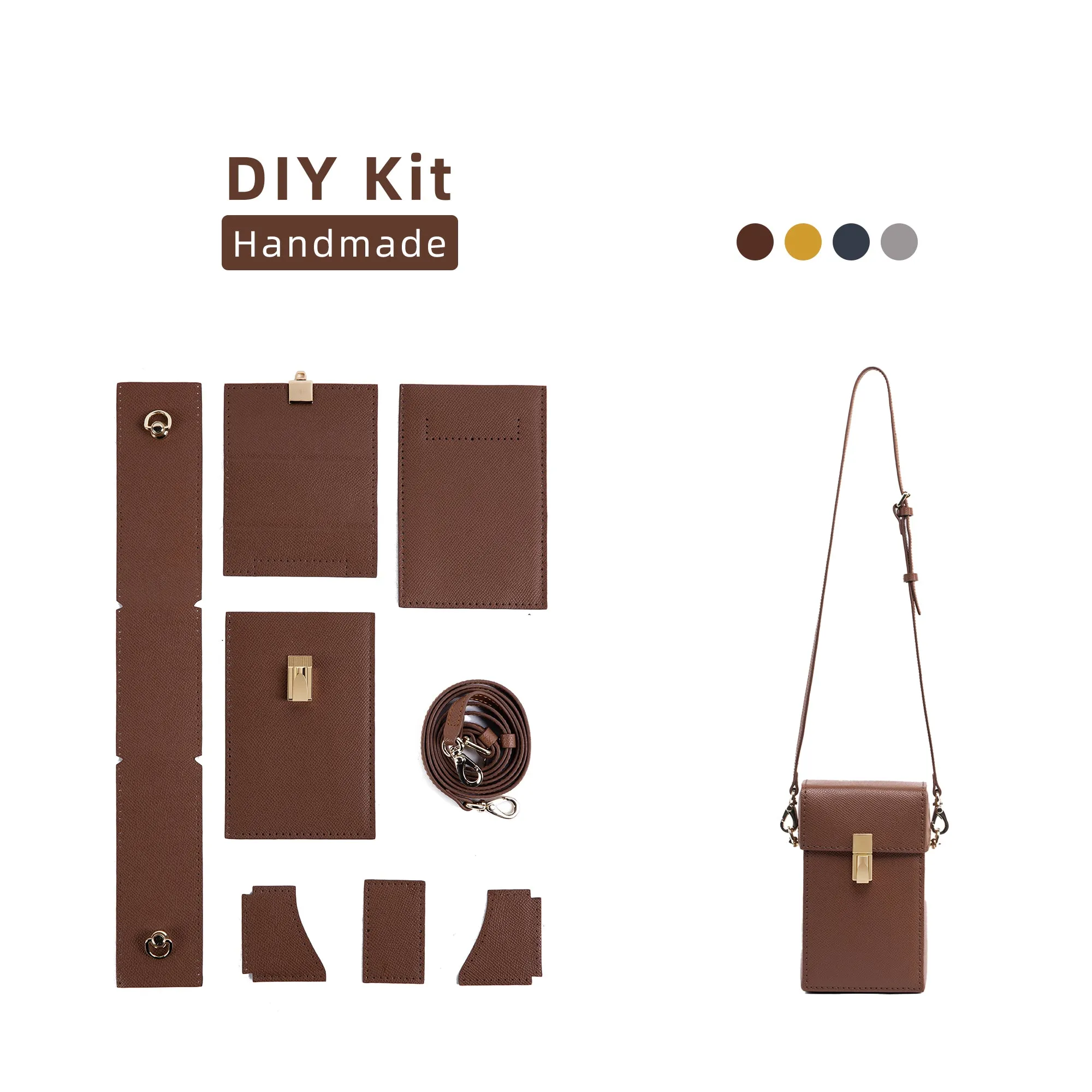 Phone Leather Bag Kit