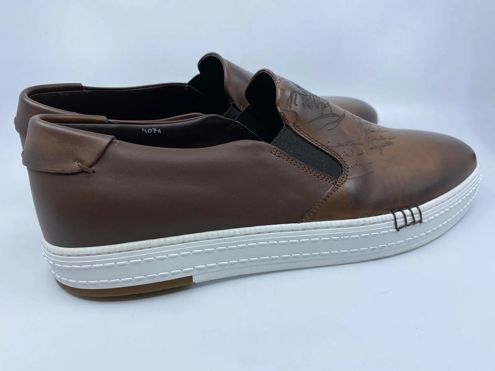 Playtime Palermo Scritto Calf Leather Sneaker