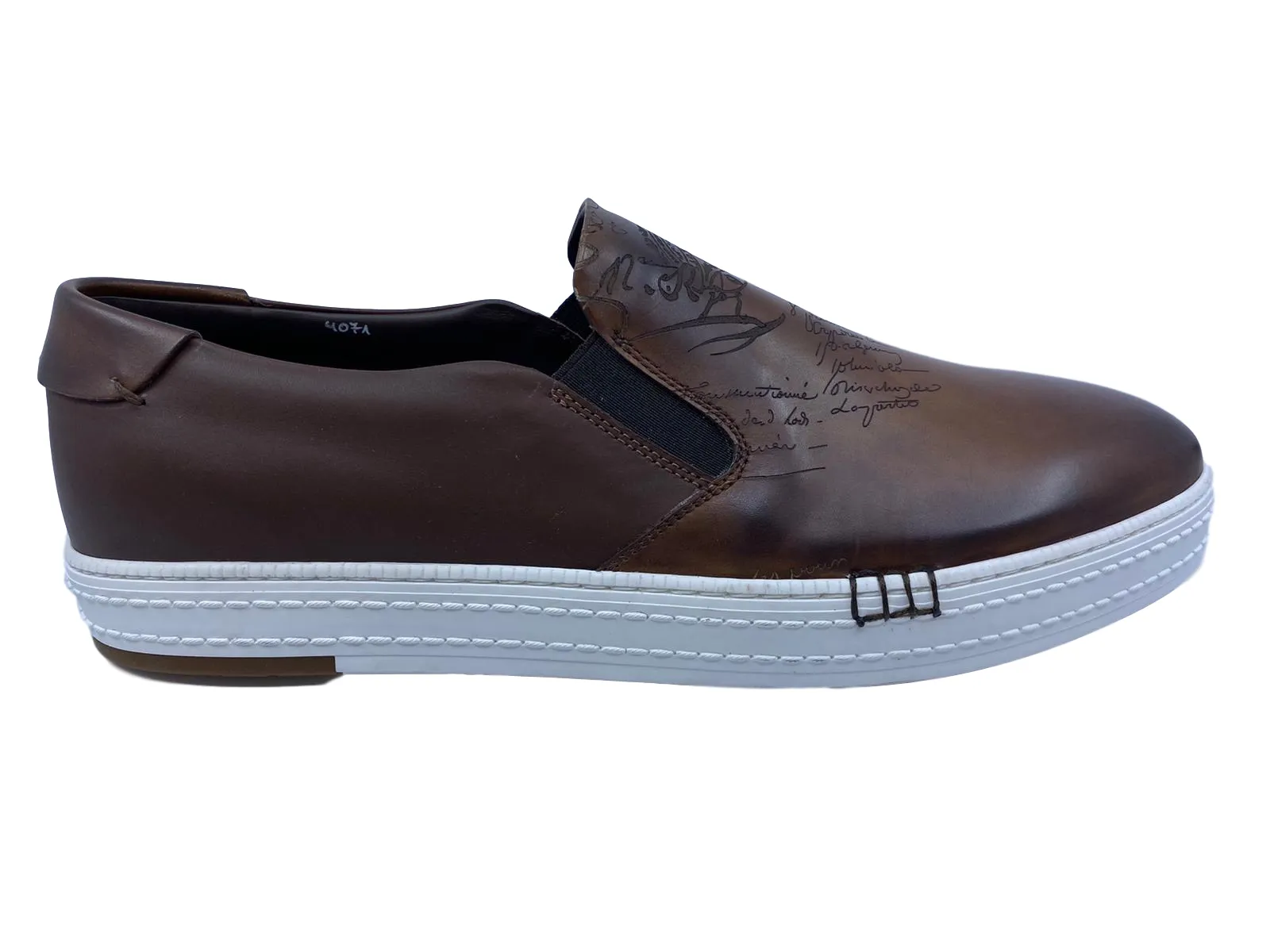 Playtime Palermo Scritto Calf Leather Sneaker