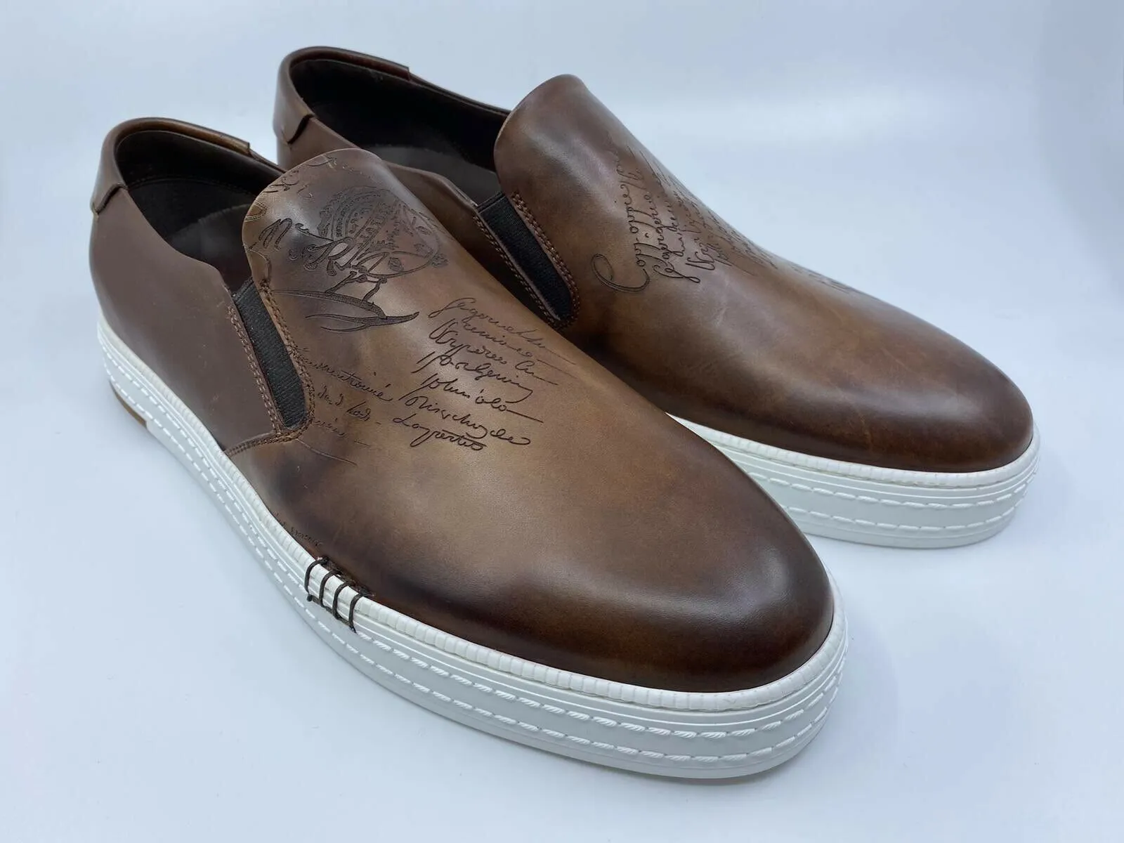Playtime Palermo Scritto Calf Leather Sneaker