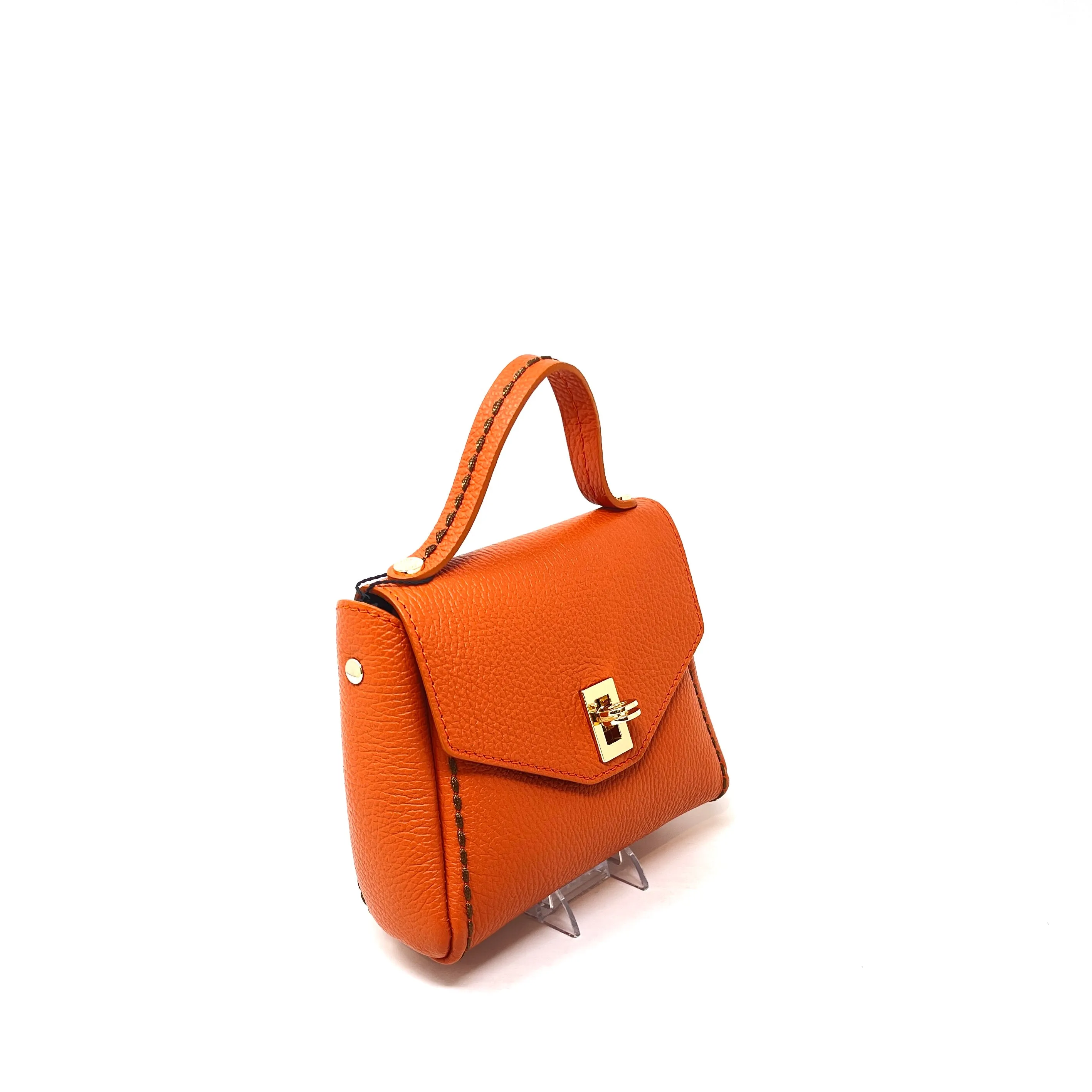 Plinio Visona Turn lock Flap Mini Bag