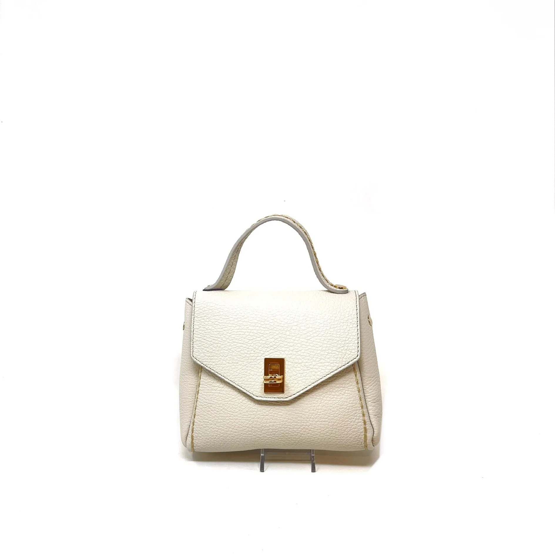 Plinio Visona Turn lock Flap Mini Bag