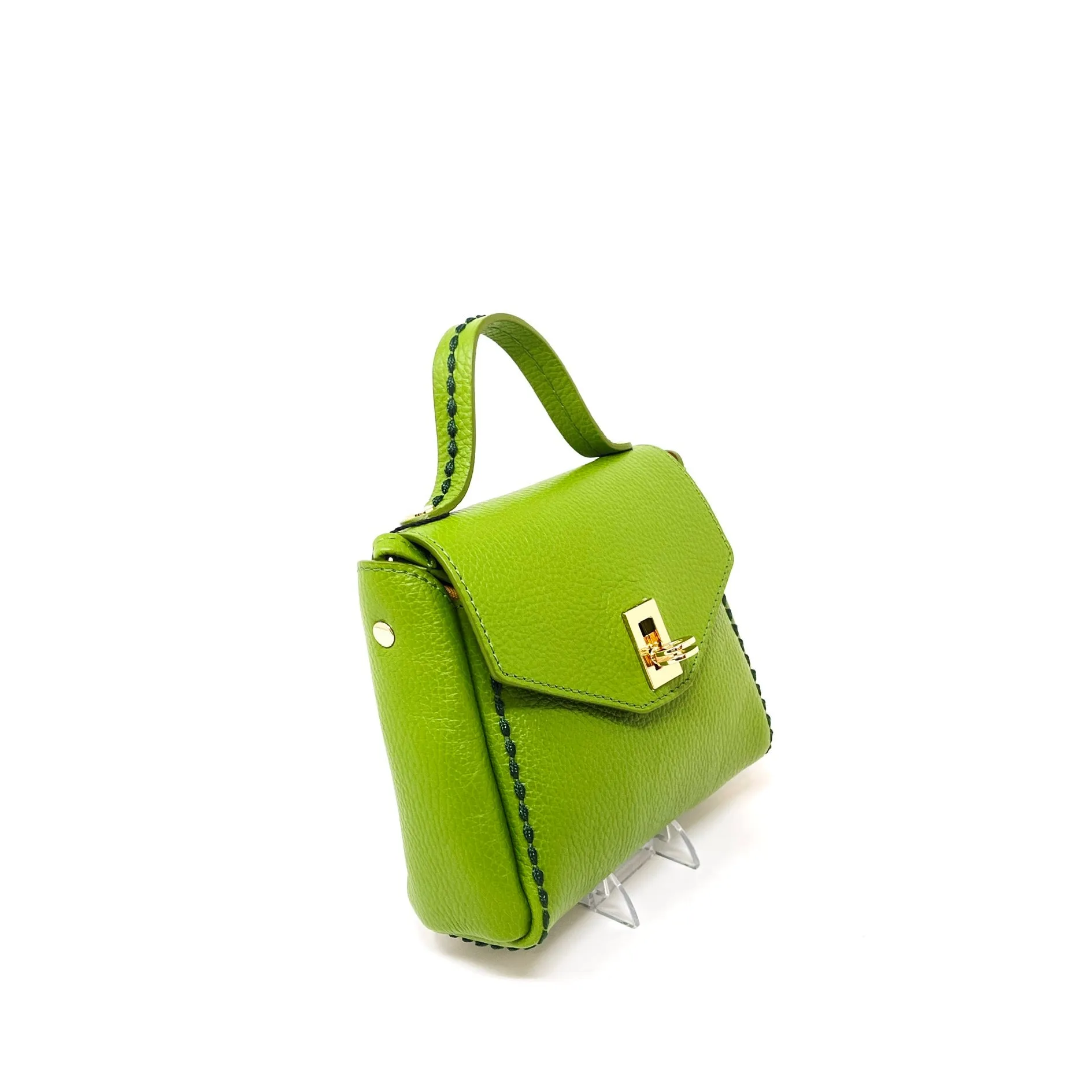 Plinio Visona Turn lock Flap Mini Bag