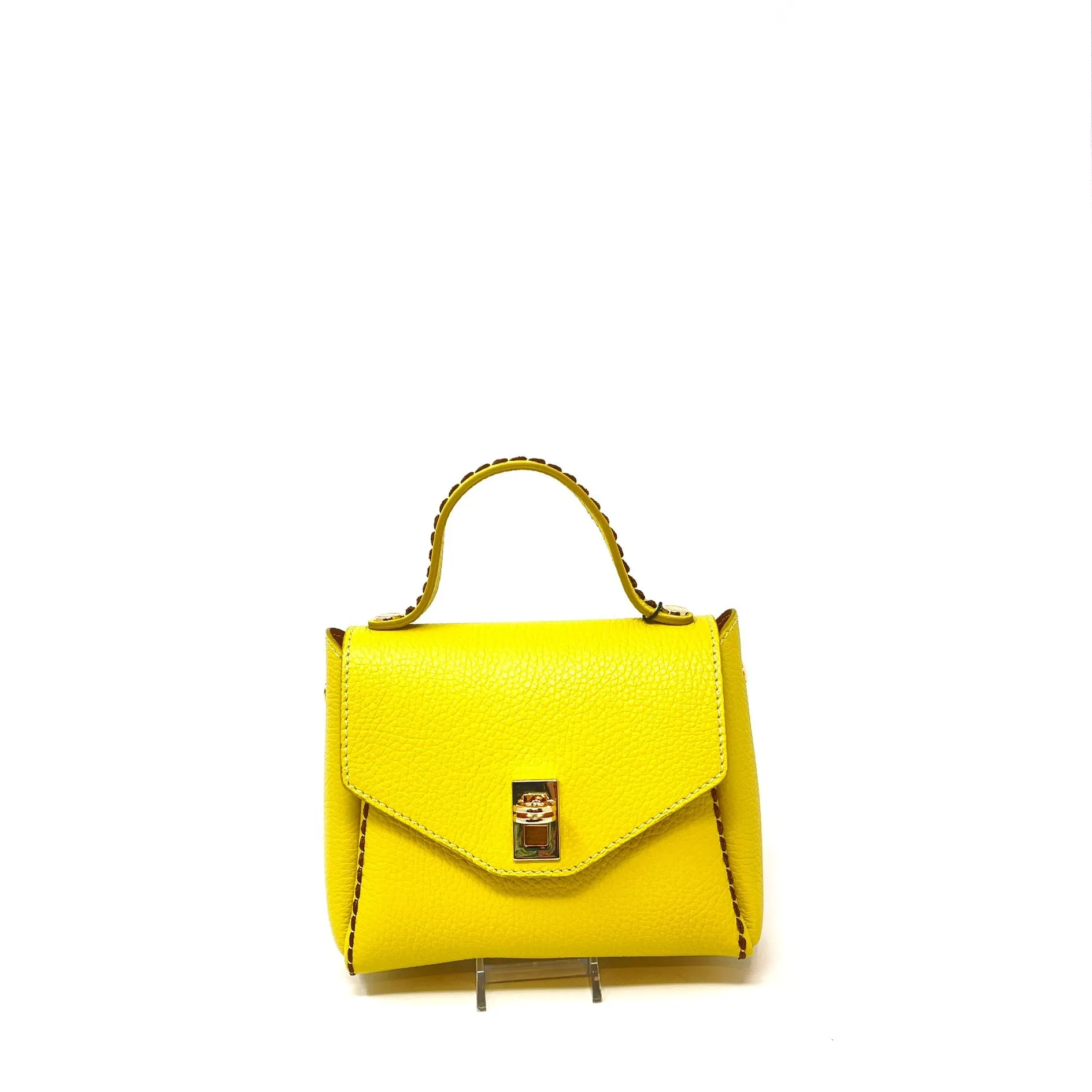 Plinio Visona Turn lock Flap Mini Bag