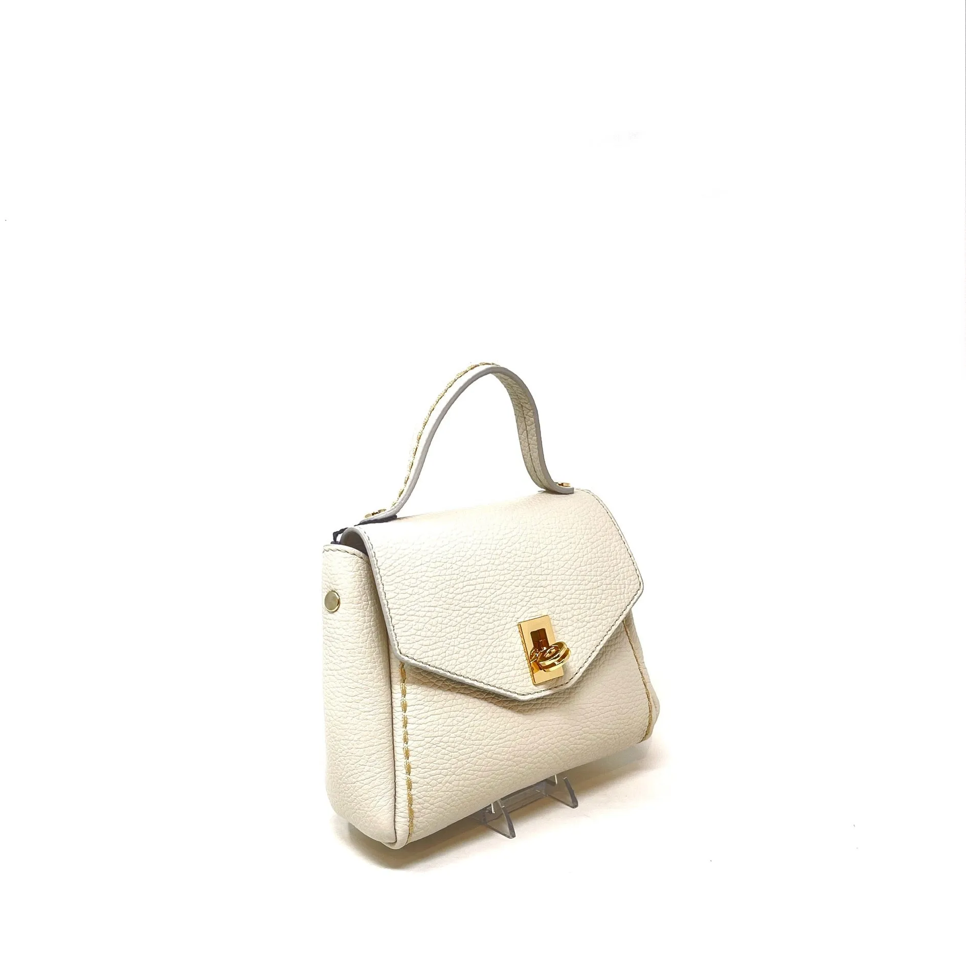 Plinio Visona Turn lock Flap Mini Bag