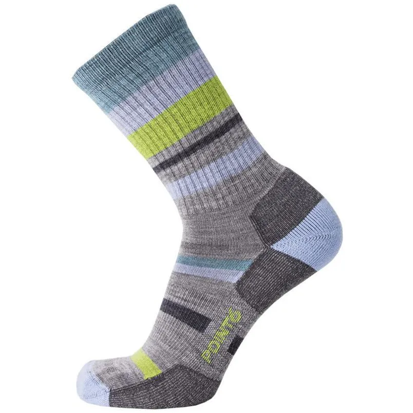 Point6 - Hiking Light Cushion Crew (Stripes)