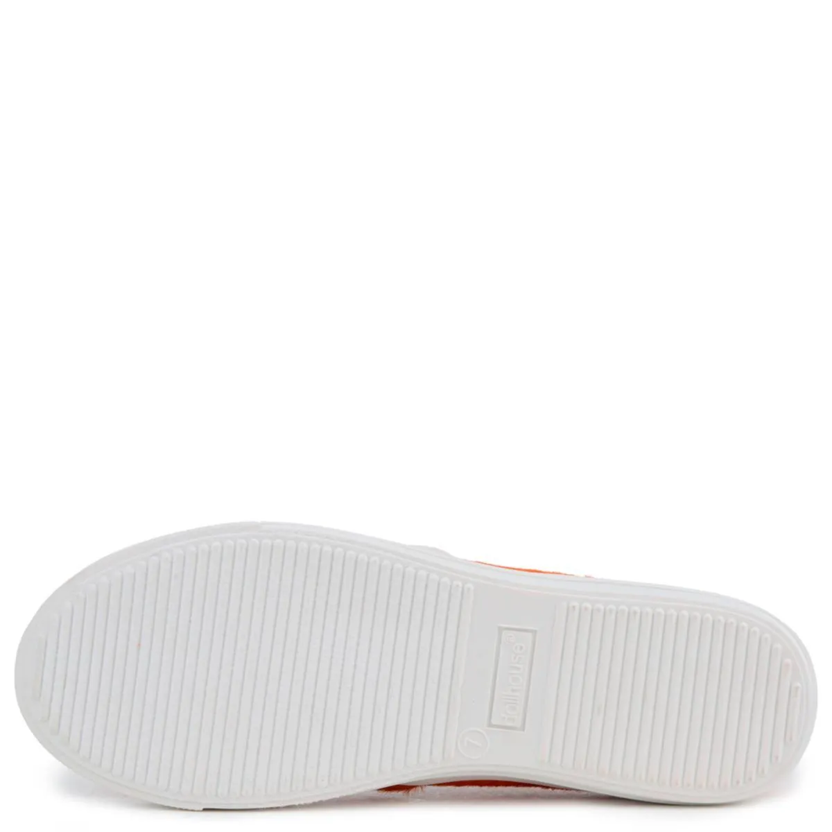Pony Hair Orange Slip On Orange