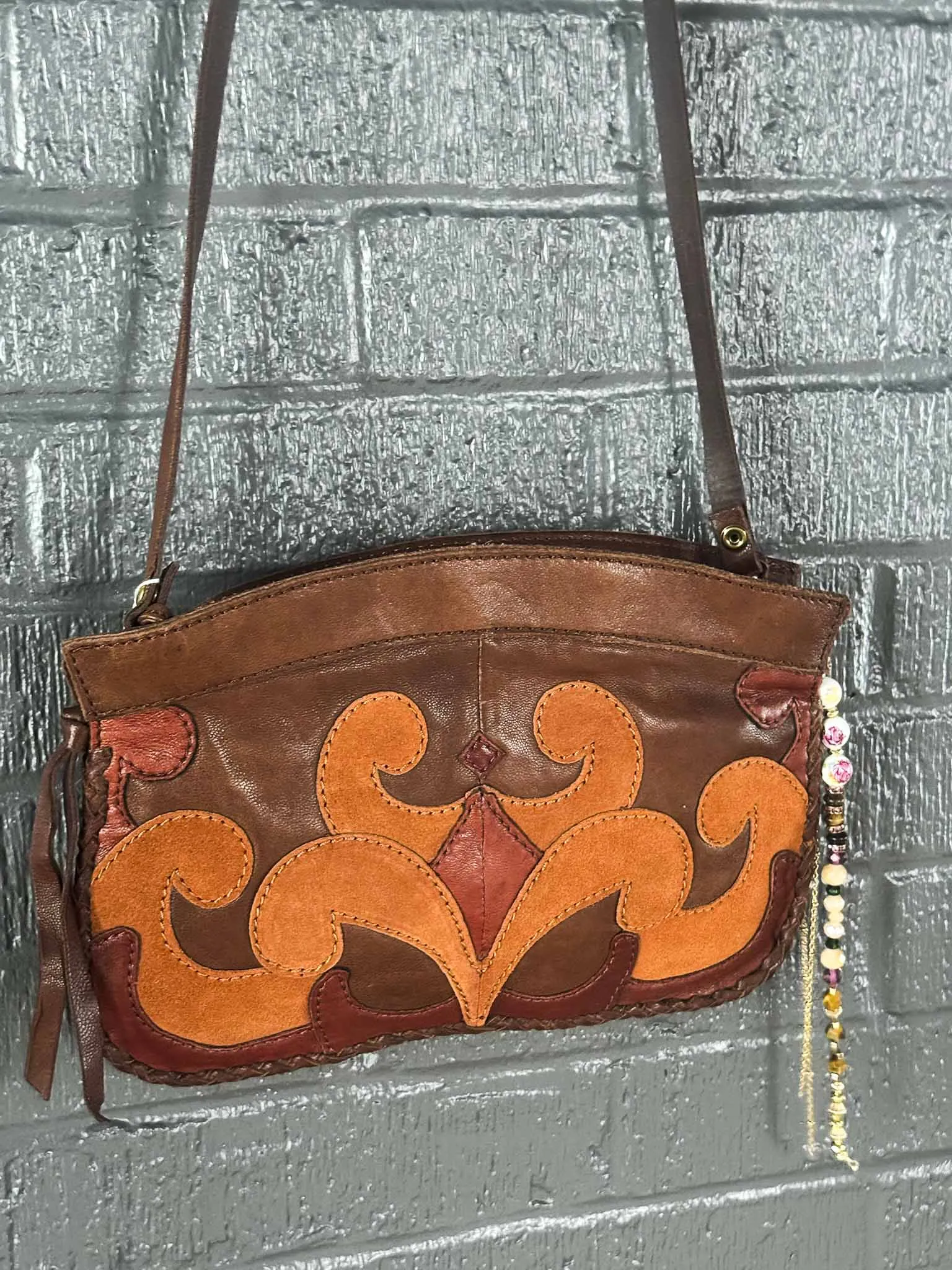 Pre-loved Lucky Brand Boho Shoulder Purse