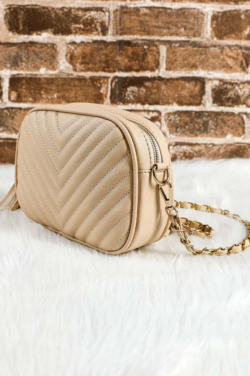 PREORDER! ETA 3/21 Candace Oatmeal Shoulder Bag **SHIPPING EXPECTED TO BEGIN ON DATE 3/21**