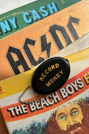 Record Money Coin Pouch