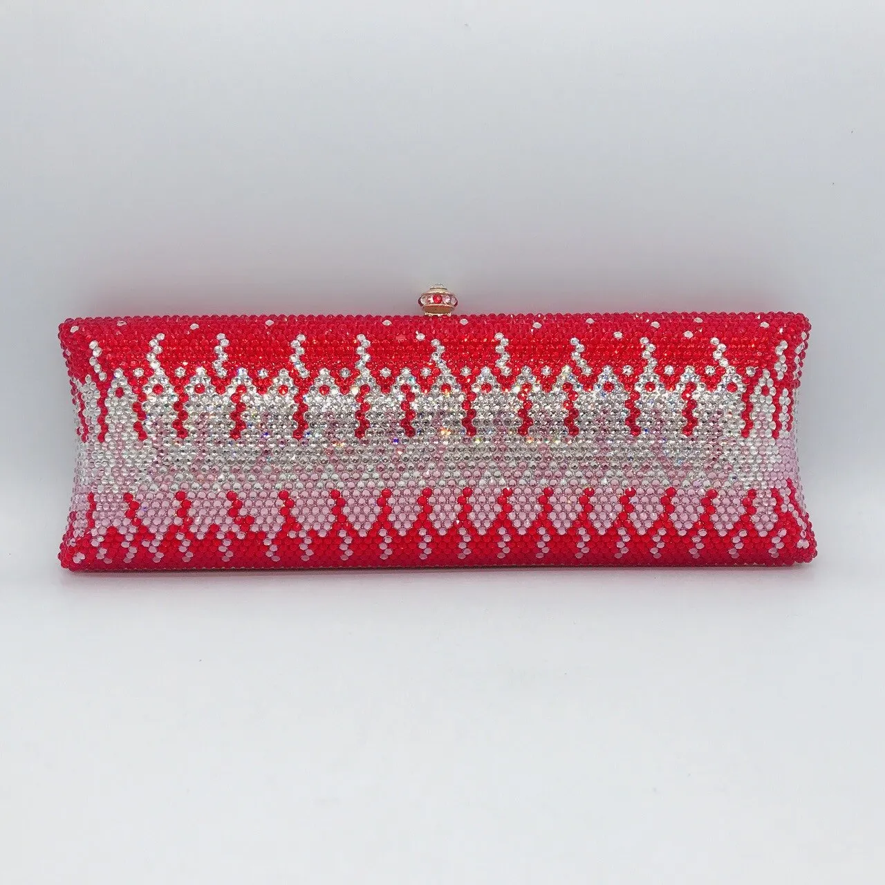 Red/Pink/White 4 Styles Full Diamond High Quality Lady Wedding Purse Best Gift To Girls Women Evening Clutche Party Chain Bags