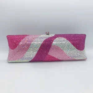 Red/Pink/White 4 Styles Full Diamond High Quality Lady Wedding Purse Best Gift To Girls Women Evening Clutche Party Chain Bags