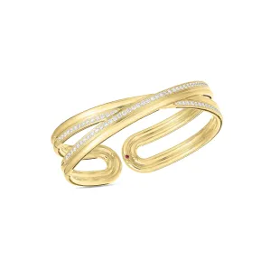 Roberto Coin Cialoma Crossover Diamond Bangle