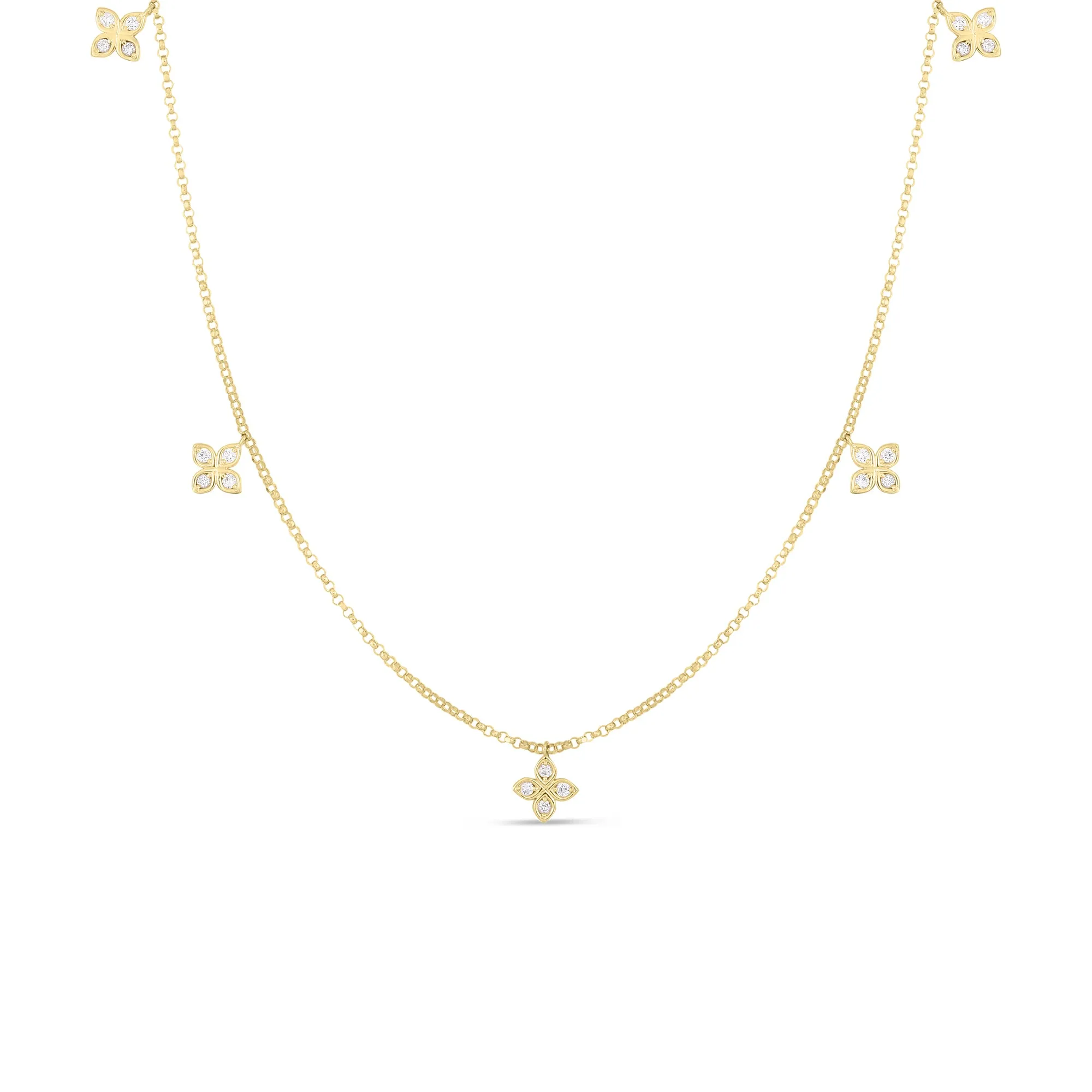 Roberto Coin Diamond Dangle Necklace