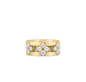 Roberto Coin Love in Verona Yellow Gold Diamond Ring