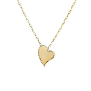 Roberto Coin Tiny Treasures 18K Yellow Gold Heart Pendant