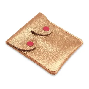 Rose Gold Boobie Coin Pouch