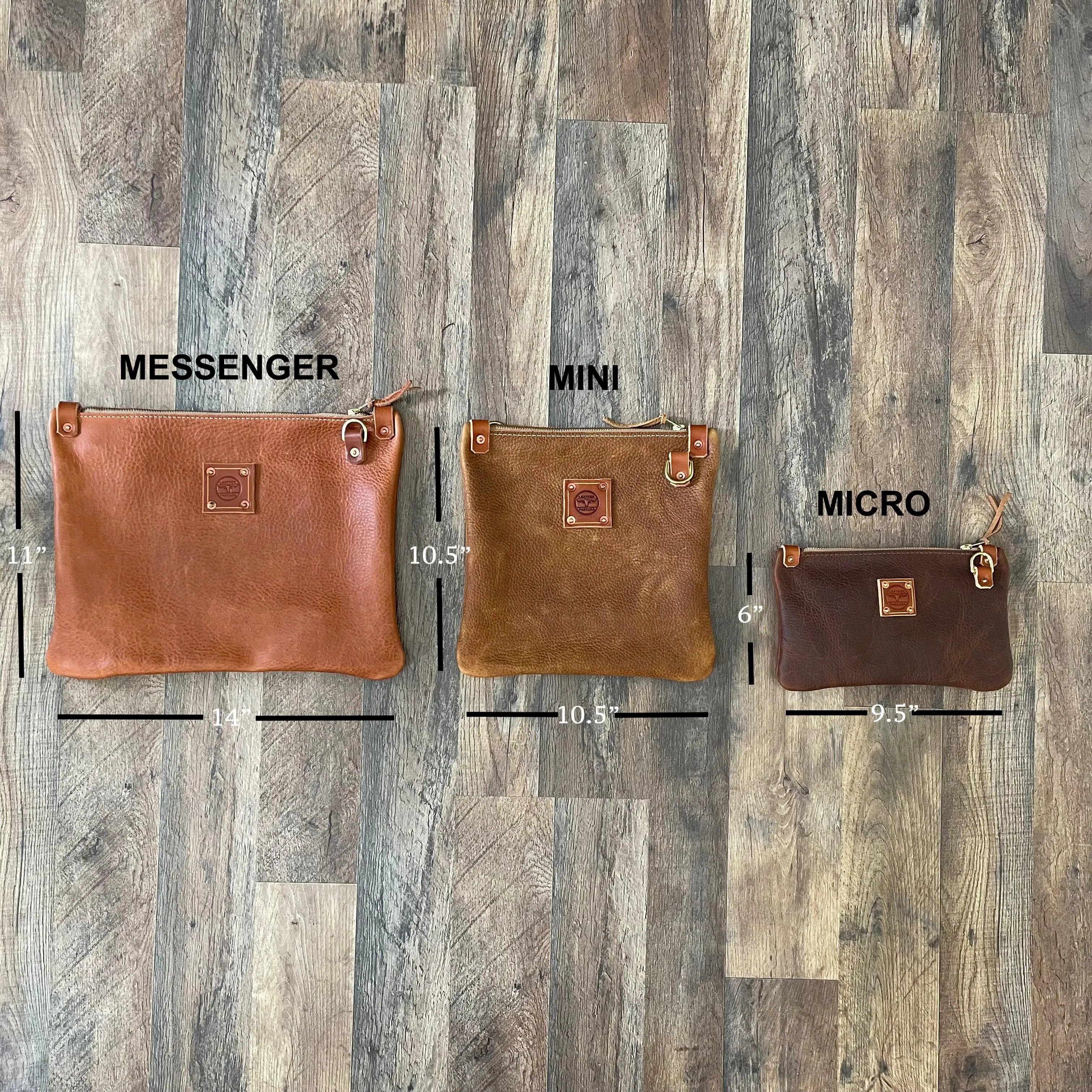 RTS- Micro Messenger Bag in Navy