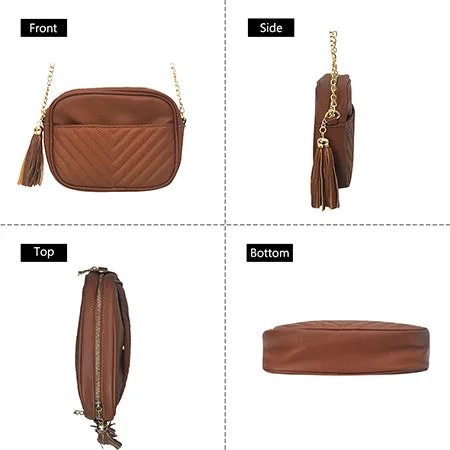 SALE! White Chic Faux Leather NGIL Crossbody Bag