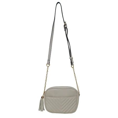 SALE! White Chic Faux Leather NGIL Crossbody Bag