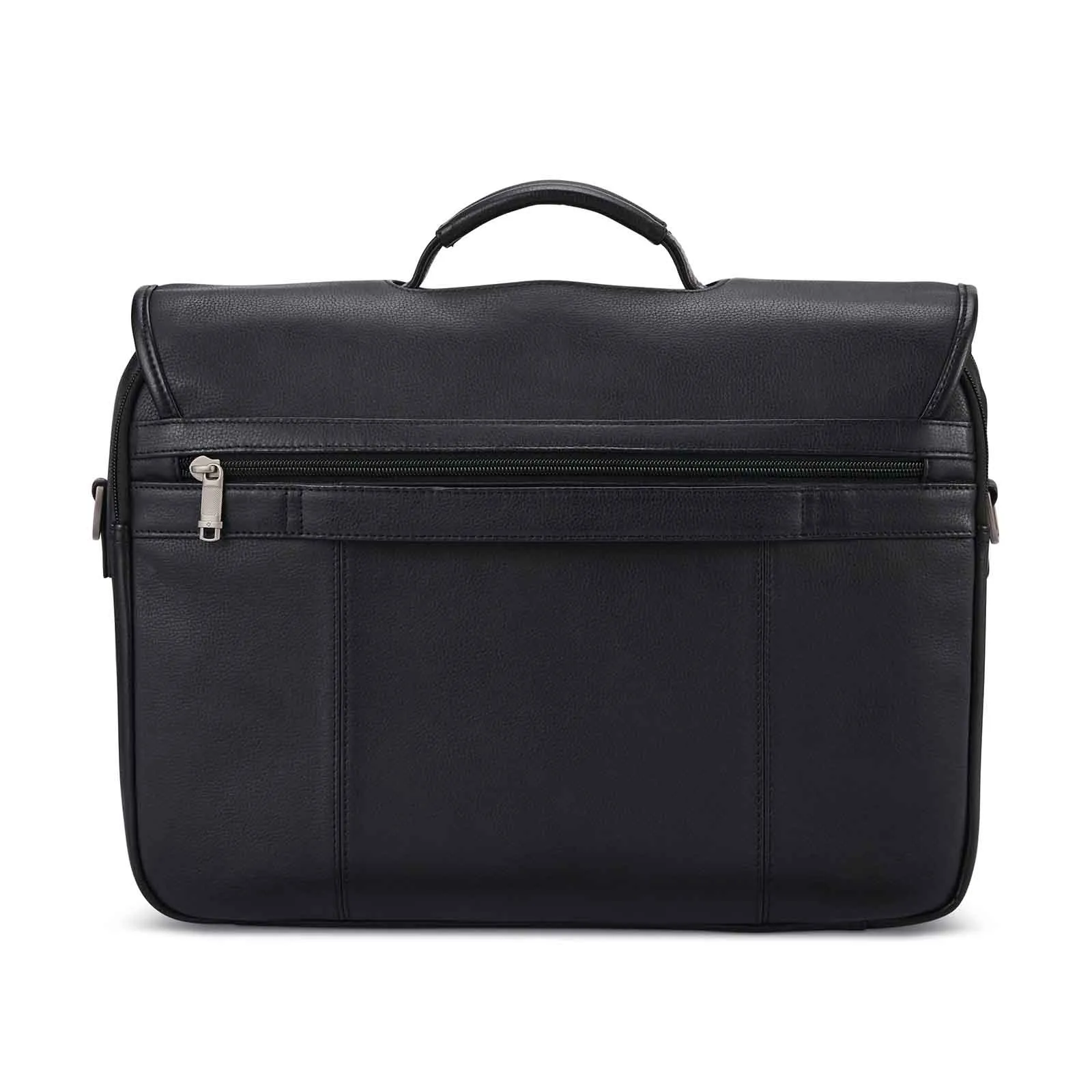 Samsonite Classic Leather 15.6 Inch Flapover Black