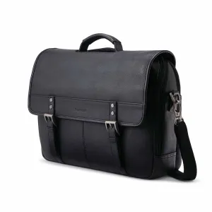 Samsonite Classic Leather 15.6 Inch Flapover Black