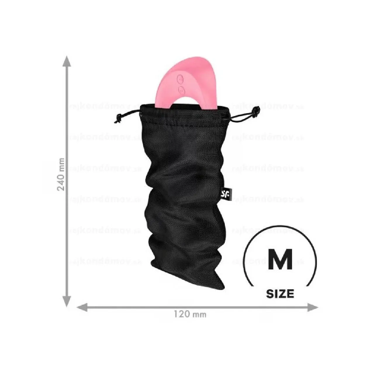 Satisfyer Treasure Bag M-Black