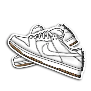 SB Dunk Low "Tokyo Canvas 2015" Sneaker Sticker
