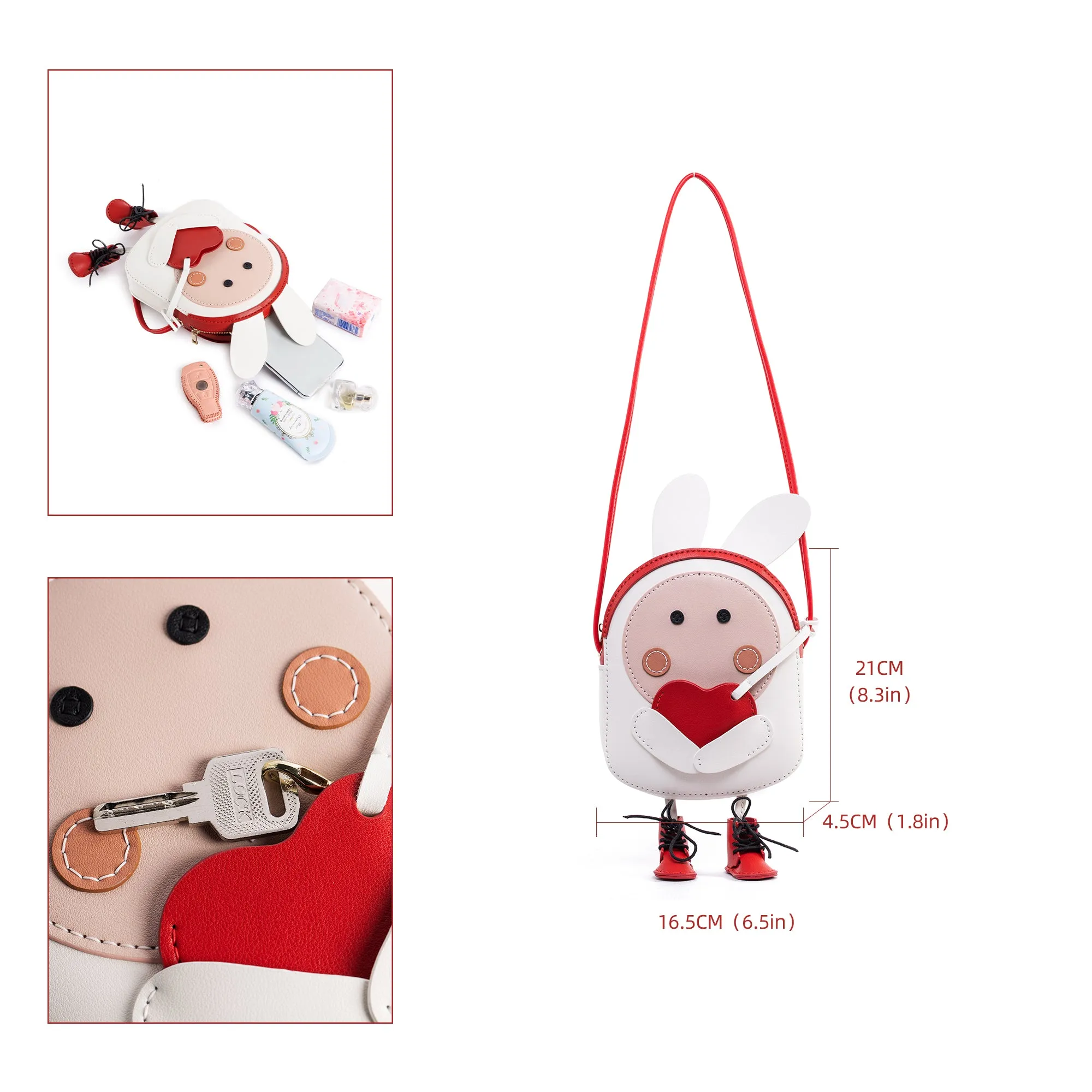 Shy Bunny Leather Bag Kit