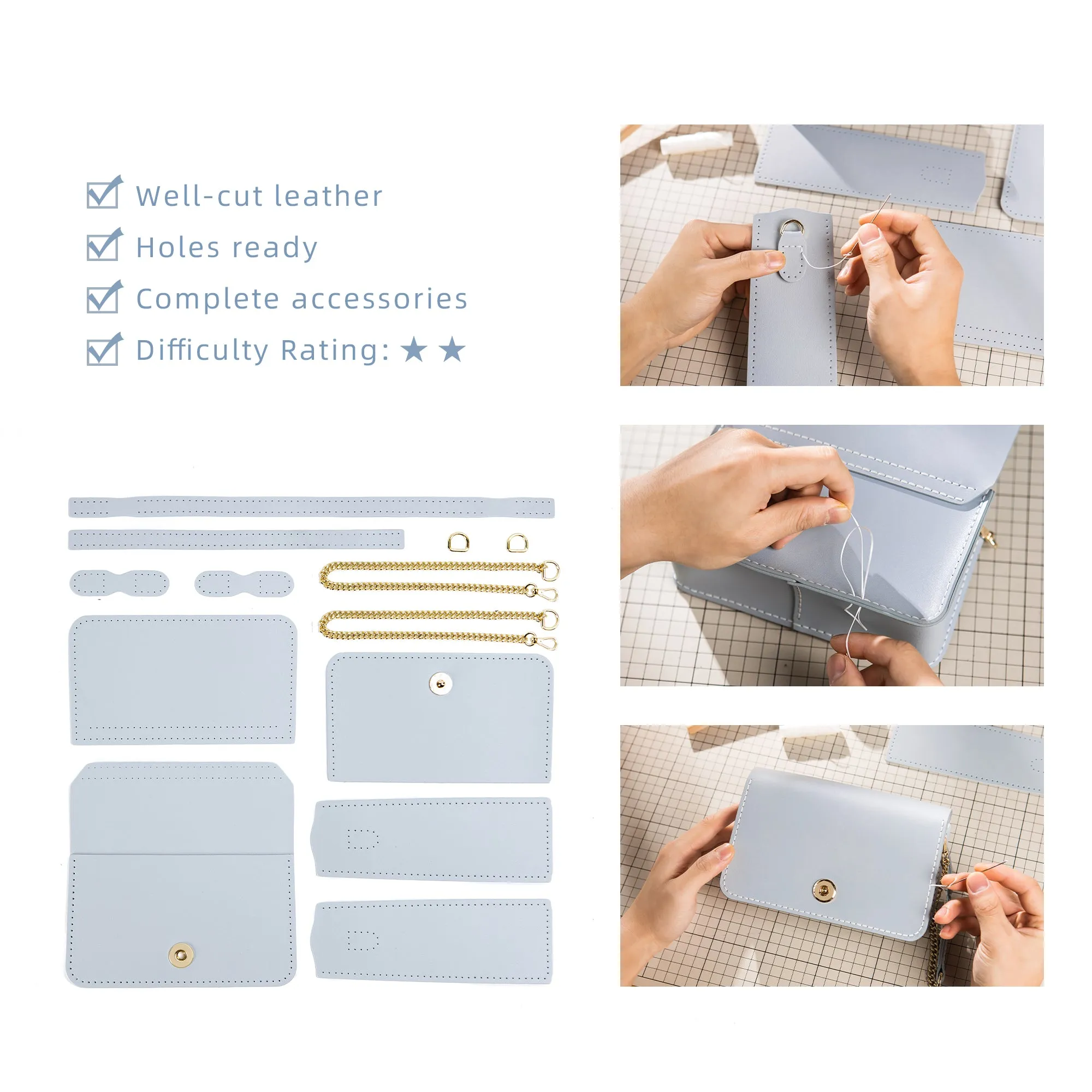 Simplicity Square Leather Bag Kit
